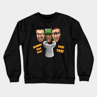 Skibidi Triple Weirdos Crewneck Sweatshirt